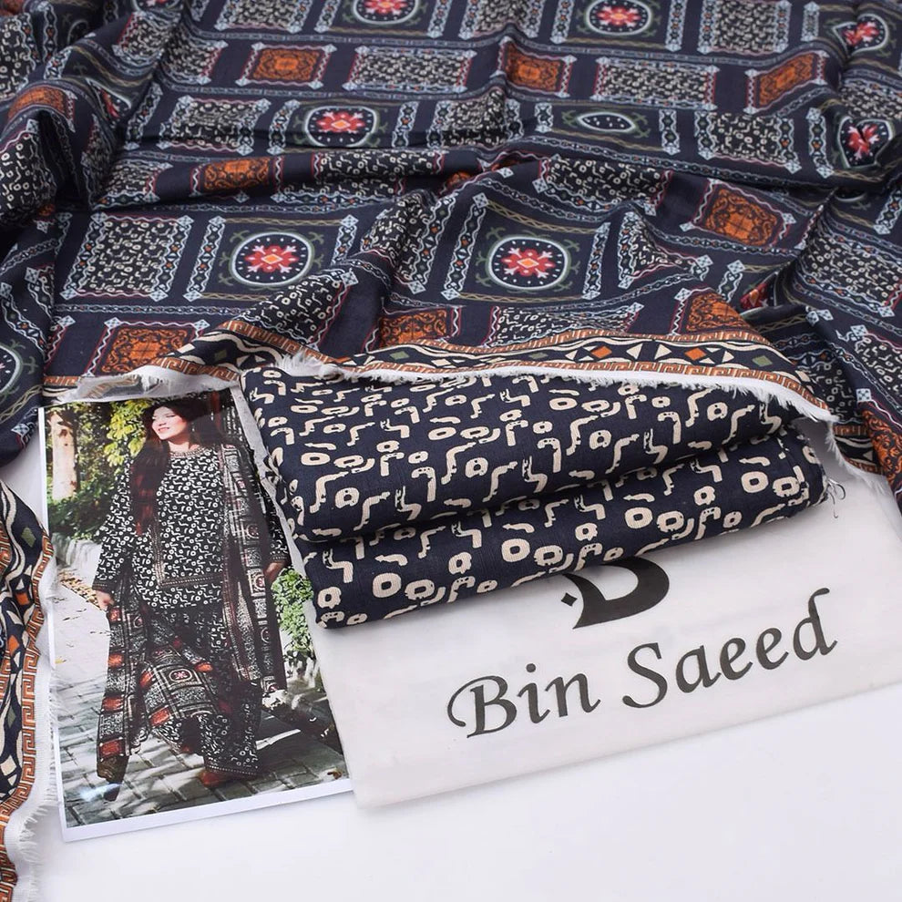 BS 3-Piece Khaddar Suit