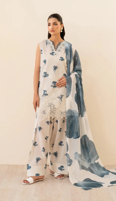 IZK Khaddar 3-Piece Suit