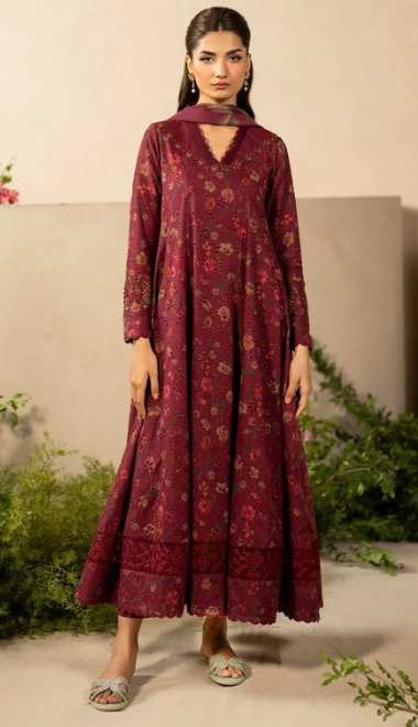 IZK Khaddar 3-Piece Suit