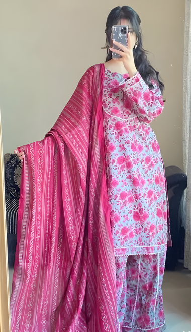 BS 3-Piece Khaddar Suit