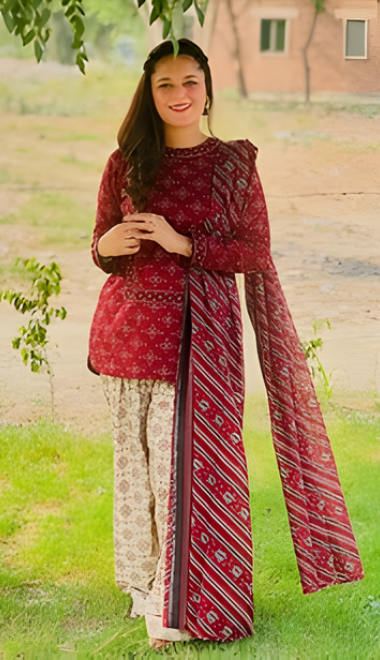 BS 3-Piece Khaddar Suit