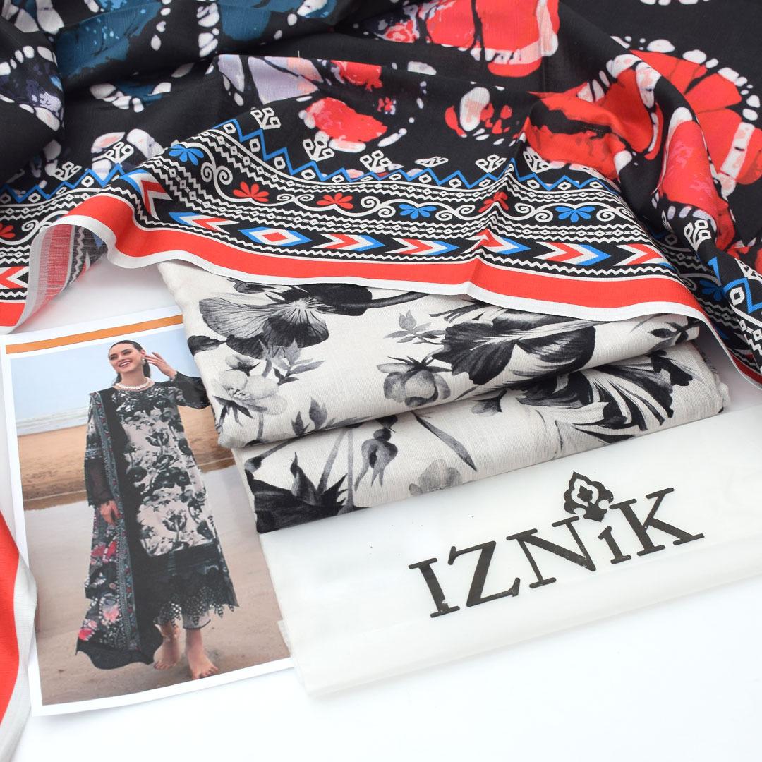 IZK Khaddar 3-Piece Suit