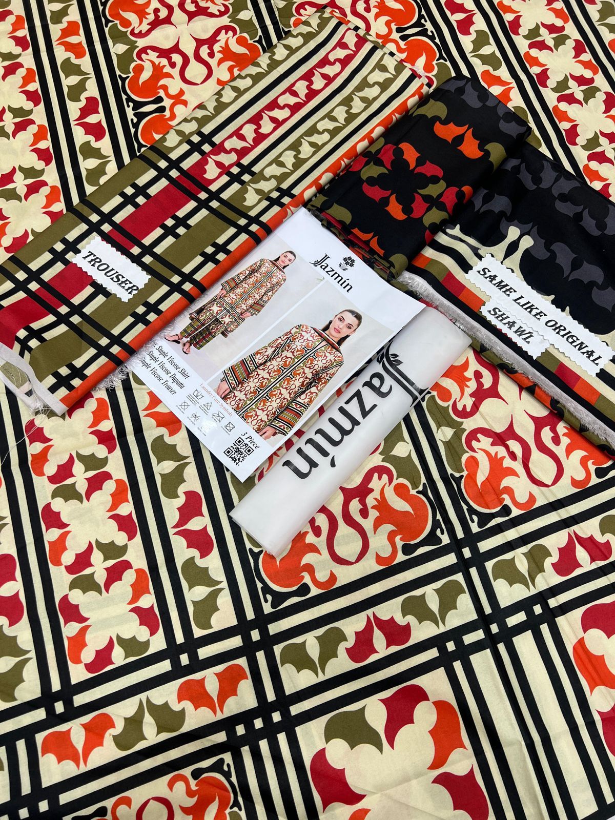 JZ Viscose 3-Piece Suit